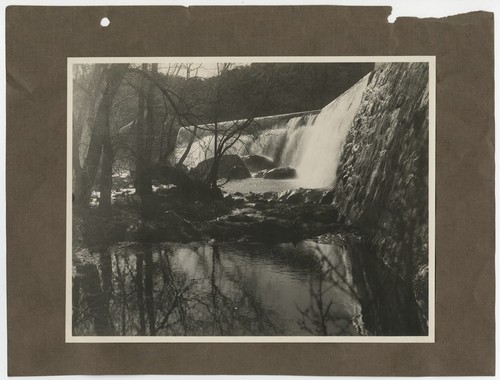 Diverting dam near El Capitan Reservoir