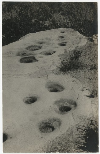 Metate Holes at Warner's Ranch