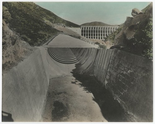 Lake Hodges flume