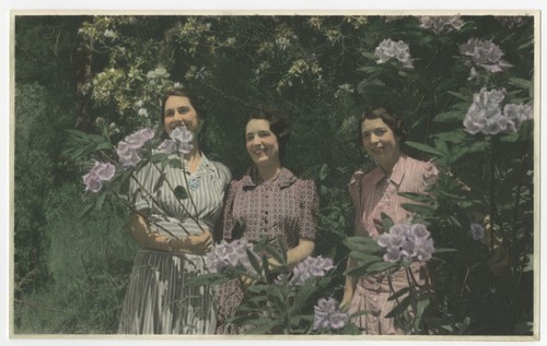 Virginia English Fletcher, Aída Sullivan Rodriguez and Catherine Fletcher Taylor