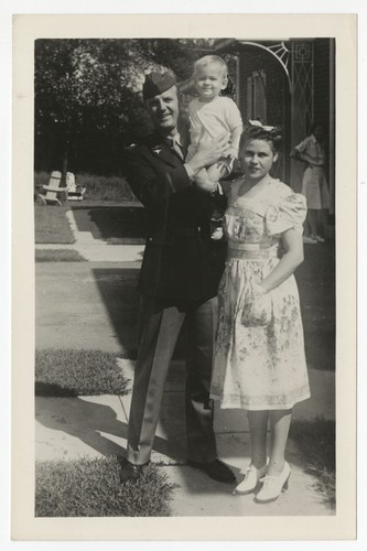 Eugene and Claire Fletcher with son, Eugene Jr