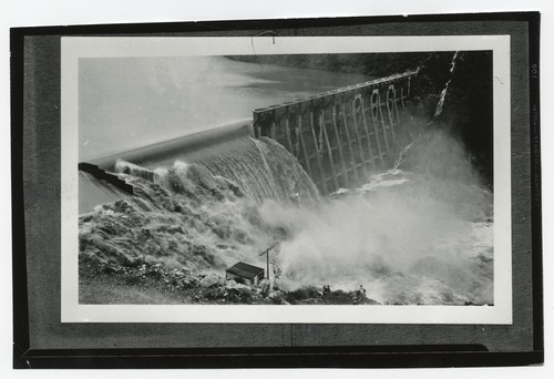 Lake Hodges Dam overflow