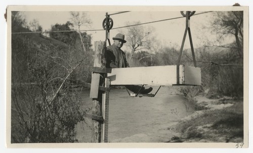 Gauging station, San Luis Rey River