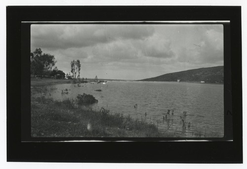 Lake Murray, with view of dam's edge in background