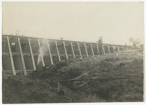 Construction of Lake Murray Dam