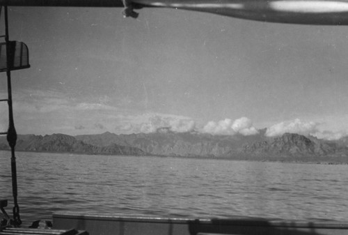 Baja California from from R/V E.W. Scripps. Gulf of California Expedition, 1939