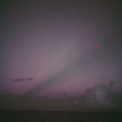 View of horizon off Eninman Island, Marshall Islands