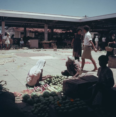 Public market place in Suva, Fiji