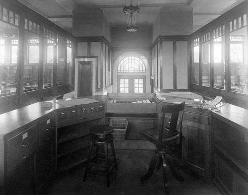 Vermont Square Branch Library Circulation Desk