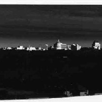 "Sacramento skyline from DMV Bldg, 24th & 2nd Ave 8/77"