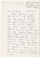 Letter from Fred Korematsu to Ernest Besig, Director, American Civil Liberties Union of Northern California, October 23, 1944