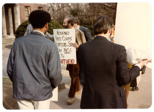 Anti-apartheid demonstration