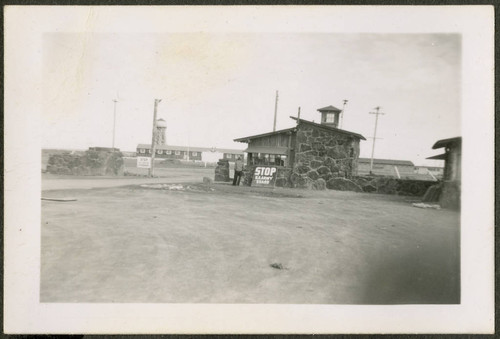 Minidoka incarceration camp entrance