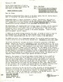 Letter from Lillian Baker to Amy Brown, United Stated Department of Justice, February 8, 1986