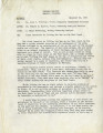 Memo from J. Ralph McFarling, Acting Community Analyst, to Dr. John Harold Provinse and Dr. Edward H. Spicer, War Relocation Authority, re: first reaction to lifting the ban on the West Coast, December 20, 1944