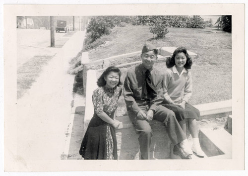 Amy Yoshinaga, Jimmy Gozawa, and Aiko Herzig Yoshinaga