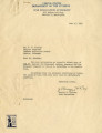 Letter with "Request for Personnel Action" form from Harold S. Fistere, Area Supervisor, War Relocation Authority to Mr. J.G. Lindley, Project Director, Granada (Amache), June 23, 1945