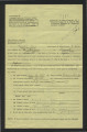 Claim for damage to or loss of real or personal property by a person of Japanese ancestry, Form no. Cl. 1, Lawrence Bunzo Asoo, copy