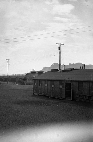 Tule Lake camp barracks