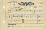 Advance Truck Co. [Company] General Trucking receipt, Dominguez Water Company