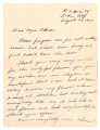 Letter from [Akiko] Ann Tanimoto to Mrs. S. Okine, August 28, 1952