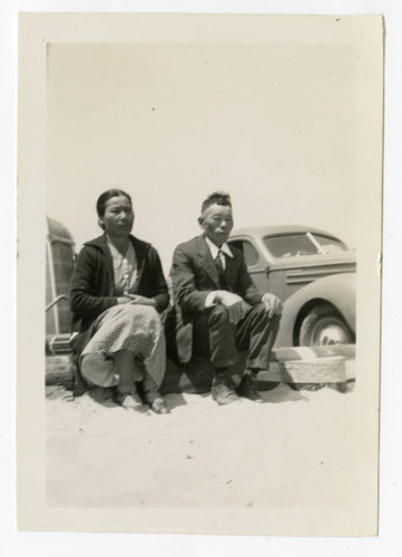 Couple at beach