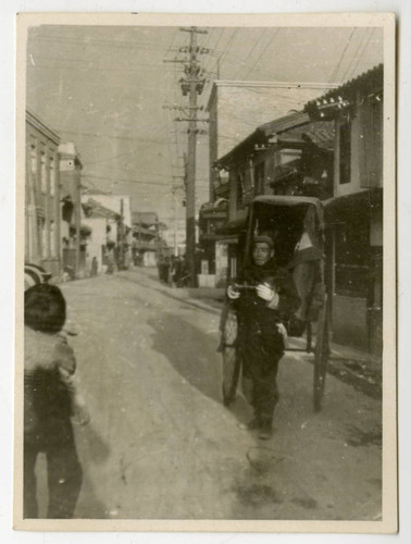 Rickshaw in Osaka