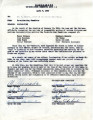 Memo from Co-ordinating Committee to Mr. W. [Willard E.] Schmidt, Chief of Administrative Police, April 7, 1944