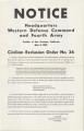 State of Washington [Civilian Exclusion Order No. 36], City of Seattle, central southeast