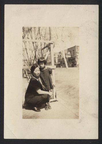 Kazumi (April) Ikuma and Mrs. Aoki