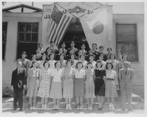 Marysville Gakuen school, students and teachers