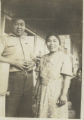 Mr. and Mrs. Akiyama at Florin Fish Market