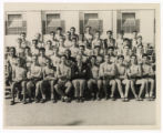 Group photograph of John H. Francis Polytechnic High School varsity track and field team, B's