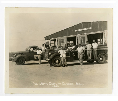 Fire dept. crew - Denson, Ark. 1943