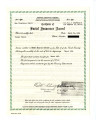 Certificate of social insurance award