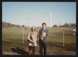 Aiko Herzig Yoshinaga and Dr. Masahiro Peter Hosoya on the Washington Mall