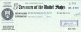 Check from the Treasurer of the United States