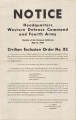 State of California [Civilian Exclusion Order No. 82], Del Norte, Humboldt, Trinity, Mendocino, and Lake counties