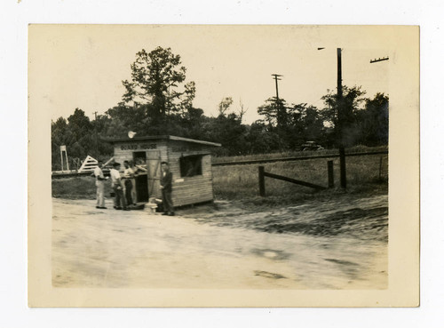 Jerome camp guardhouse