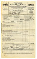 Individual income tax return resident for gross incomes more than $5,000 from salaries, wages, dividends, interest, annuities, and for incomes from other sources regardless of amounts for calendar year 1940, Form 540