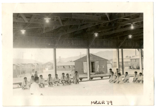 Judo dojo at Manzanar