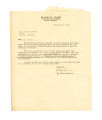 Letter from Project Director, Jerome Relocation Center, to Atsushi Art Ishida, February 17, 1944