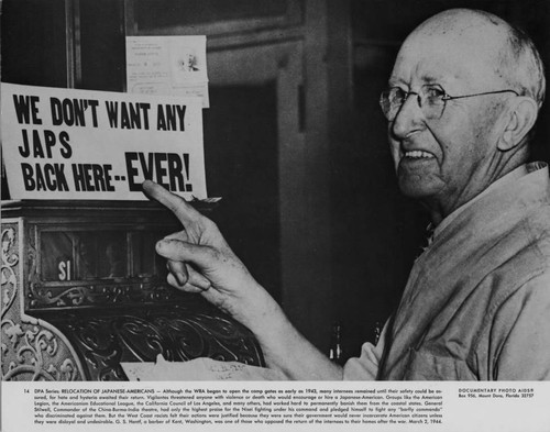 [G.S. Hantf, a barber in Kent, Washington]