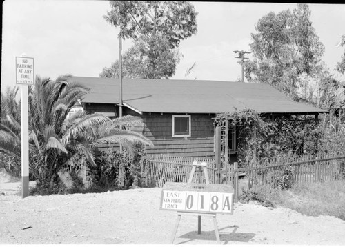 House labeled East San Pedro Tract 018A