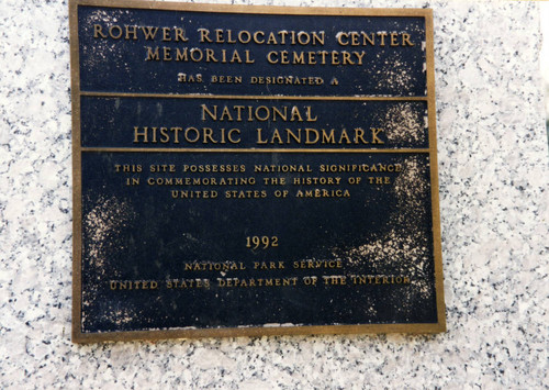 Rohwer Relocation Center Memorial Cemetery