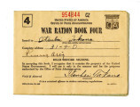 War ration book four, OPA form R-145, Itsuhei Takano