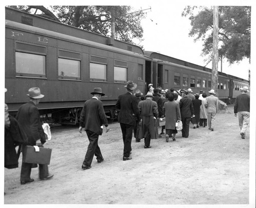 Train boarding