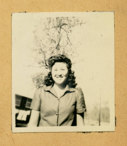 Nisei woman at Jerome camp