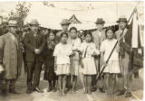 Kiyoko Maeda Yoshioka at her school in Wakayama, Japan