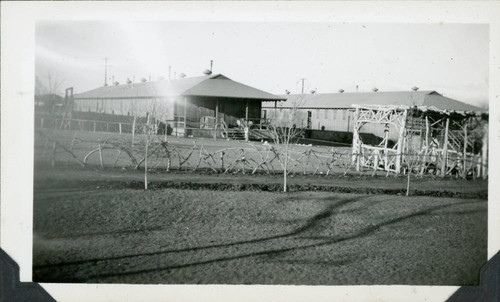 Scenes of Manzanar, [barracks]